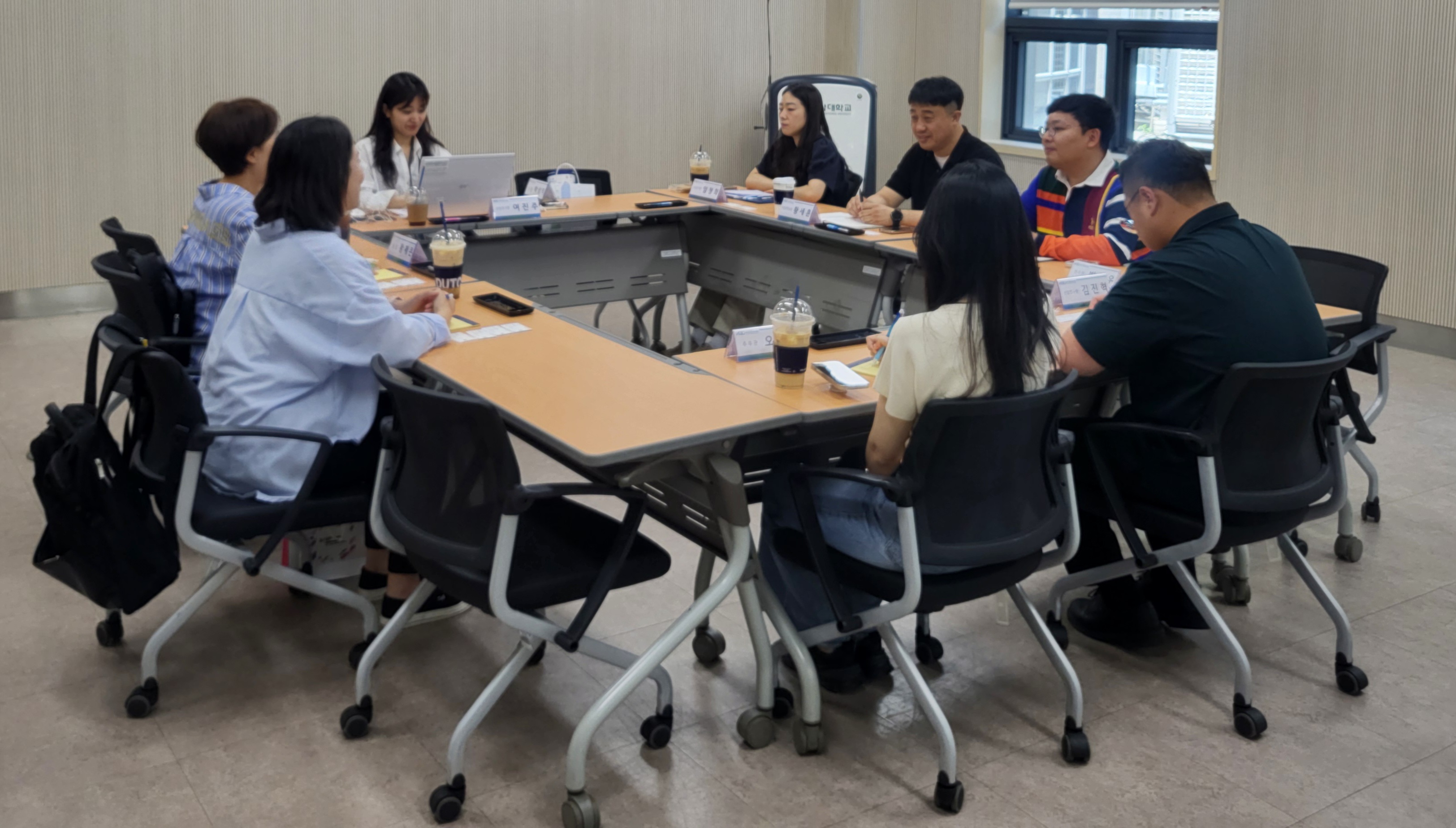 에너지사업단 신규 발령 직원 업무 교육 및 이관 과제 논의